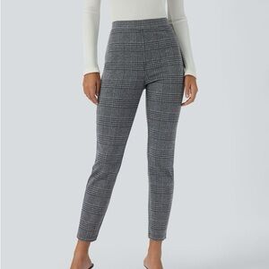 SHEIN Plaid Dress Pants